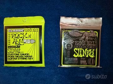 Corde chitarra elettrica Ernie ball