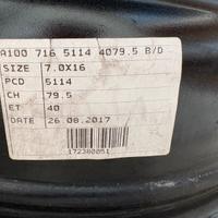 Cerchi in lega da 16