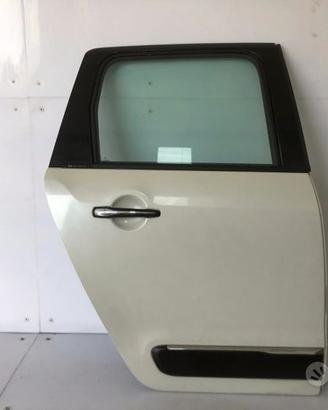 Portiera posteriore destra Citroen C3 picasso bia