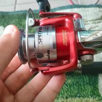 canna lineaeffe spinning mulinello daiwa spitfire 