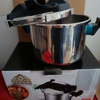 pentola a pressione inox 6 litri 