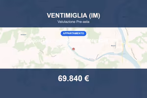 Immobile in asta di 90 m² a Ventimiglia