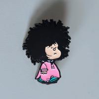 spilla Mafalda  appena svegliata 