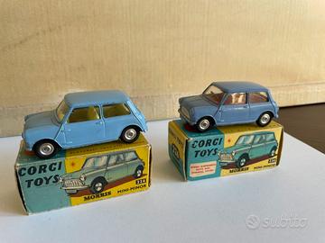 Corgi Toys modellini  Morris Mini Minor