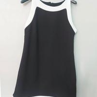 Vestito bianco e nero
