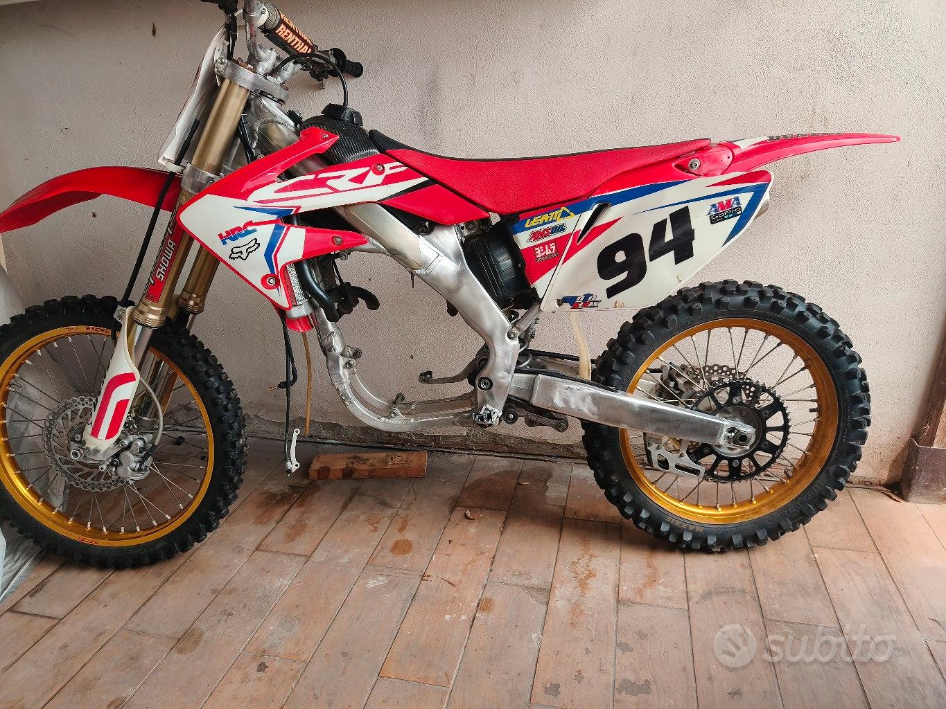 Crf 250 Red Moto Ricambi Kit Plastiche Polispor Honda CRF 450 R