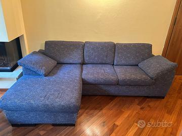 Due divani blu - Dondi Salotti