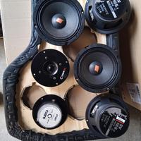 4 woofer hertz e due tweeter anche singolarmente 
