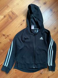 Felpa bambina Adidas 7-8 anni