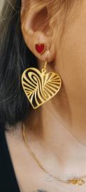 orecchini cuore