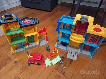 La città dell'avventura.  Pompieri