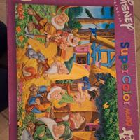 Puzzle clementoni super color maxi 60 pz e 104 pz