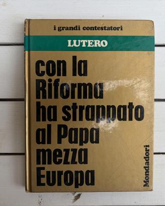 Lutero I Grandi Contestatori Mondadori Vintage