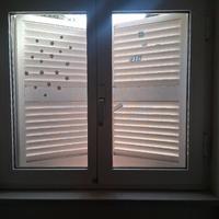 finstre in alluminio doppio vetro numero 4
