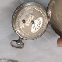 orologio da tasca in argento fine 800