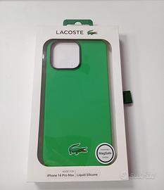 cover iPhone 14 Pro Max Lacoste verde
