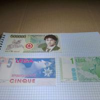 BANCONOTE-"LEGA NORD"-"U.BOSSI"-FDS-COME FOTO