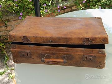 valigia borsa vintage anni 30 prodotto italiano 