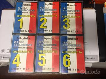 Corso di lingue Io Parlo Francese audio cassette