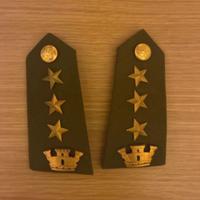 Spalline colonnello esercito vintage