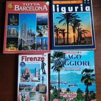 lotto di 12 libri guida turistica 