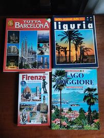 lotto di 12 libri guida turistica 
