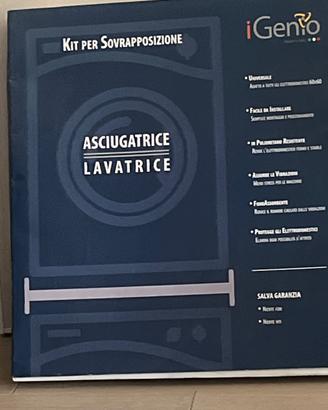 kit sovrapposizione lavatrice asciugatrice