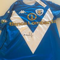 Maglia brescia calcio firma andrea caracciolo