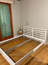 Letto con rete ortopedica