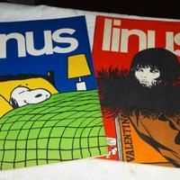 Lotto 160 pezzi fumetto linus mensile anni '80-'90