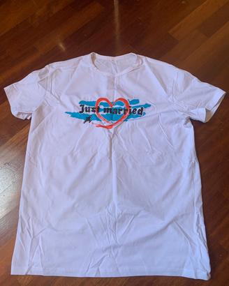 Le magliette per gli sposi