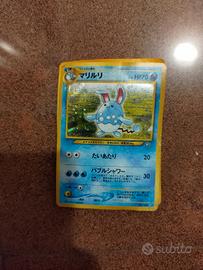 Pokémon 9 Azumarill 184 Holo Neo Genesis 2000  Jap