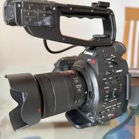Canon c100 + Canon Efs 18-135usm + K&F Concept CM