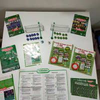 Lotto Subbuteo 2 squadre complete Italia e Brasile