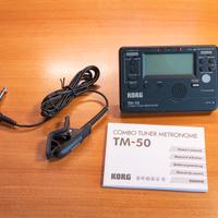 KORG TM-50 Combo Tuner Metronome