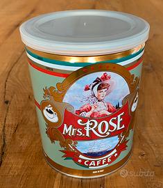 Barattolo latta caffè stile vintage