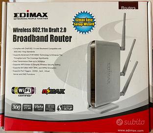 Router Edimax Wireless 802.11n Draft 2.0