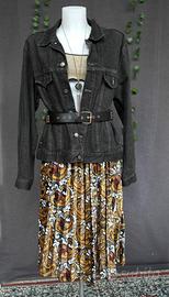 Set 5 pezzi Size XXXL con top bikini e collana in