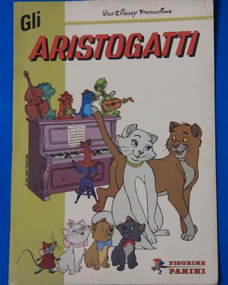 Album figurine Gli Aristogatti Panini 1979 vuoto