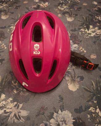 Casco bici bambino rosa KID – nuovo