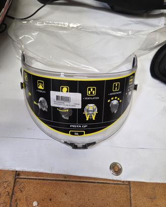 visiera nuova per casco agv pista gp porta cerchi 