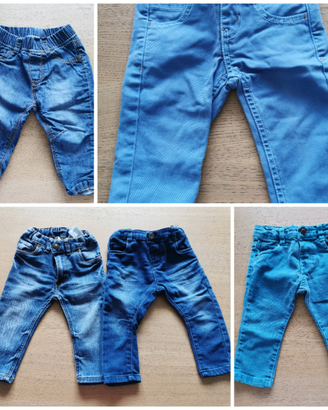 Jeans da 6 a 18 mesi
