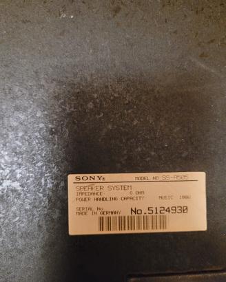 Coppia di casse per stereo Hi-Fi SONY