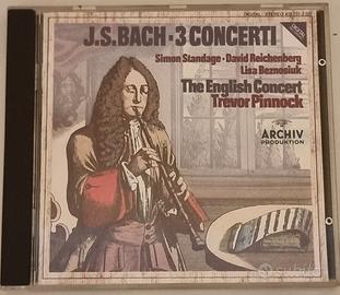 CD Bach – 3 Concerti BWV 1044, 1060, 1055