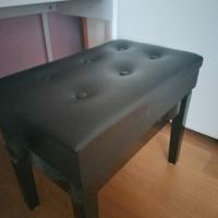 PANCA SGABELLO per pianoforte