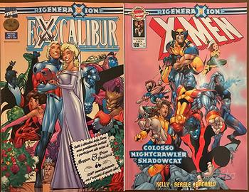 RigeneraXione 0-4 (Excalibur, X-Men, Wolverine)'99