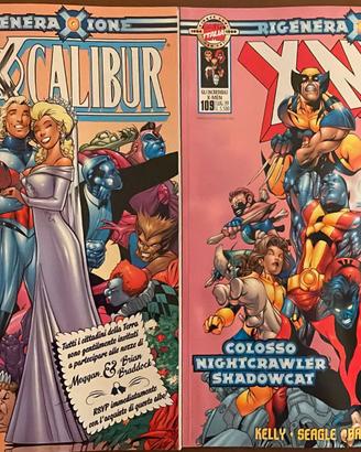 RigeneraXione 0-4 (Excalibur, X-Men, Wolverine)'99