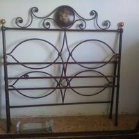 letto in ferro battuto