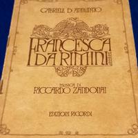 Francesca da Rimini G D Annunzio libretto