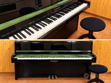 Pianoforte verticale Bachmann nero lucido